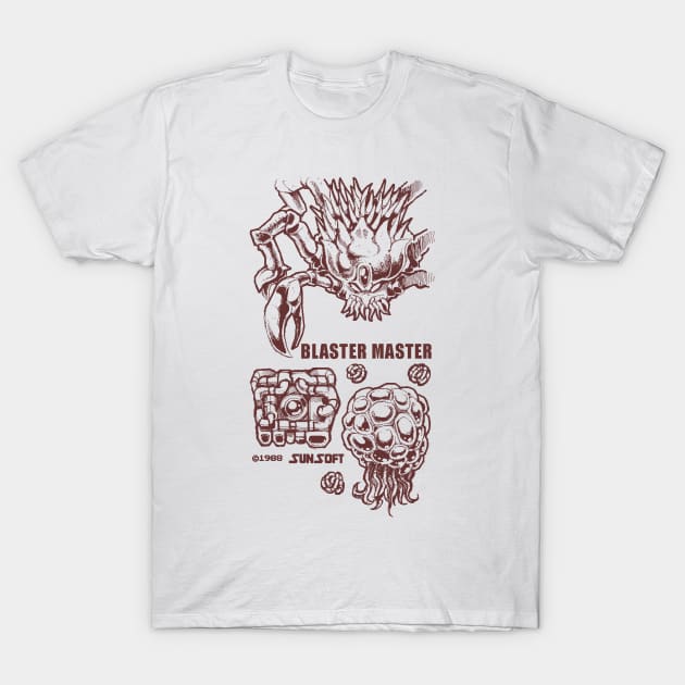 Blaster Master Sketch T-Shirt by dposhirts